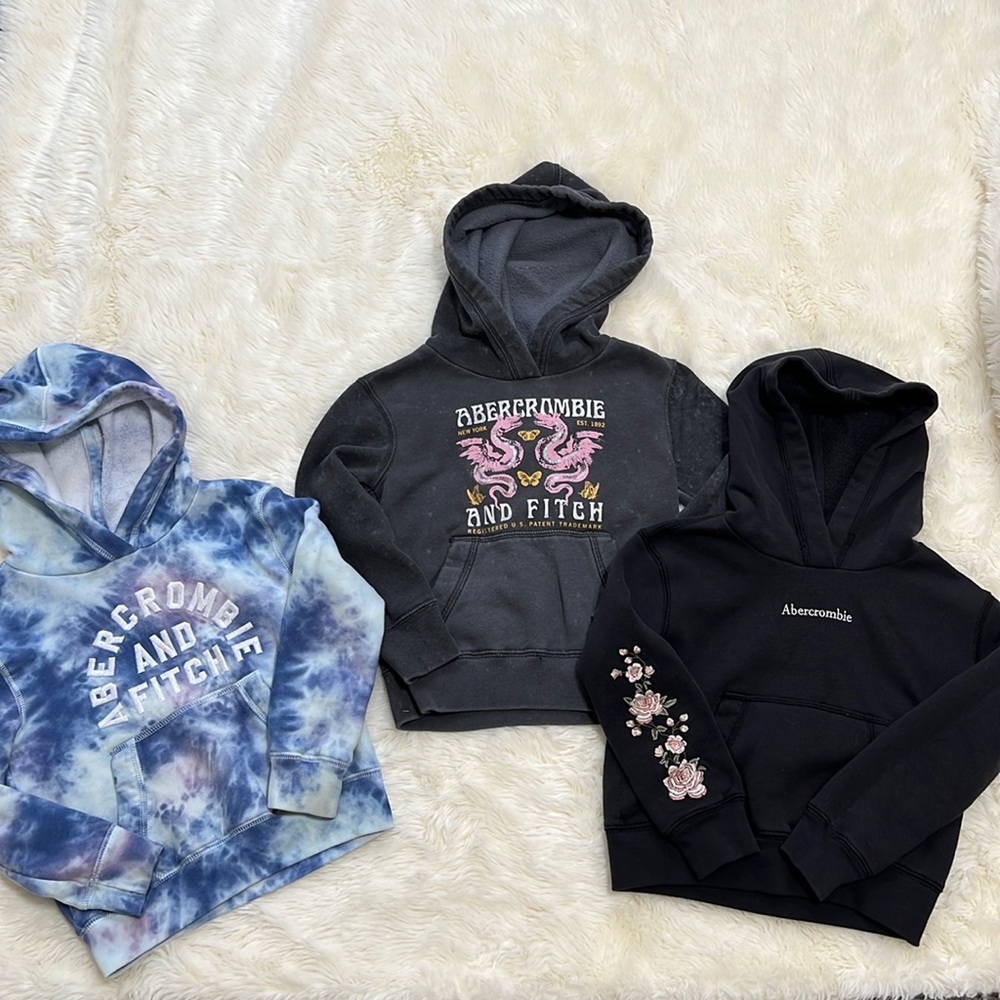 Abercrombie girls hoodie bundle